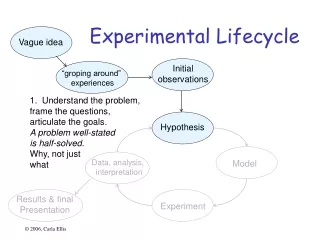 Experimental Lifecycle
