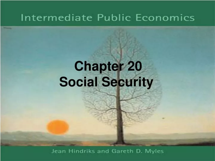 chapter 20 social security