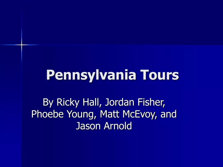 pennsylvania tours