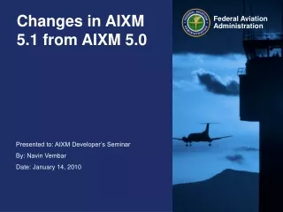 Changes in AIXM 5.1 from AIXM 5.0