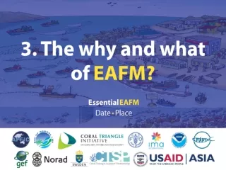 3. The why and what of  EAFM?