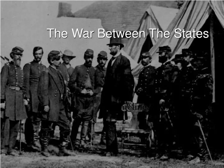 the war between the states