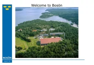 Welcome to Bosön