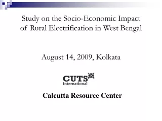 Calcutta Resource Center