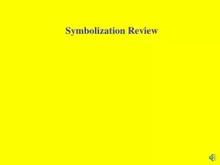 Symbolization Review