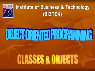 Institute of Business &amp; Technology (BIZTEK)