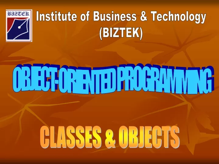 institute of business technology biztek