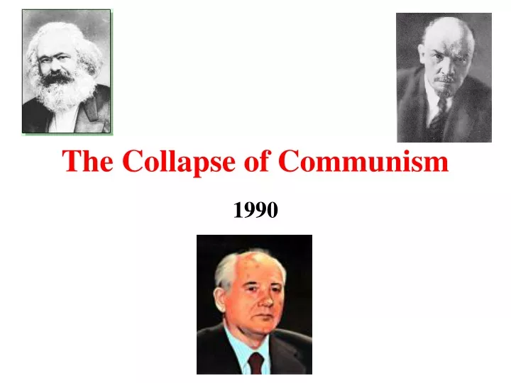 the collapse of communism