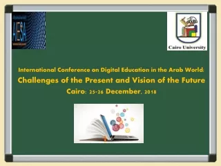 International Conference on Digital Education in the Arab World: