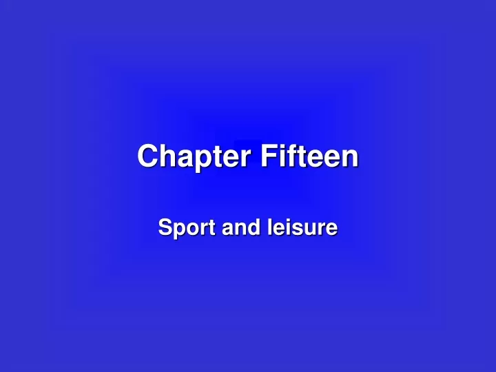 chapter fifteen