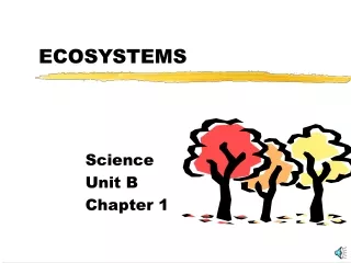 ECOSYSTEMS
