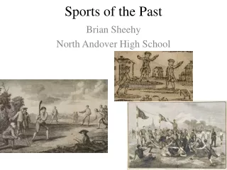 Sports of the Past
