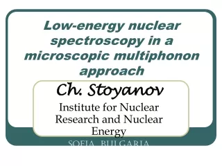 Low-energy nuclear spectroscopy in a microscopic multiphonon approach