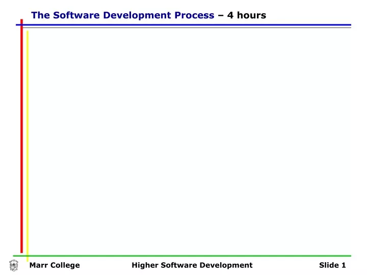 the software development process 4 hours