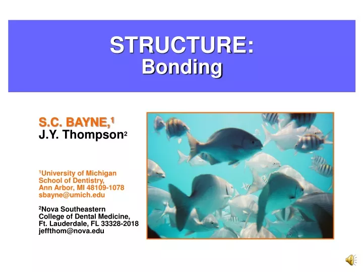structure bonding