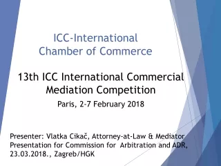 ICC-International  Chamber of Commerce