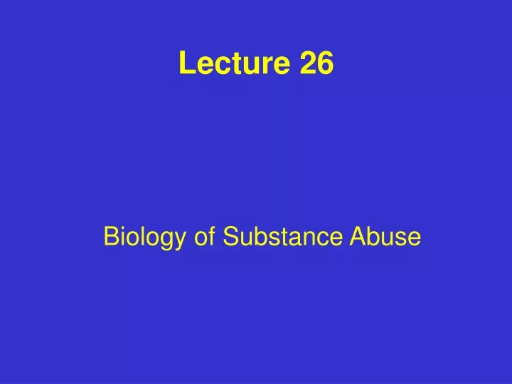 lecture 26