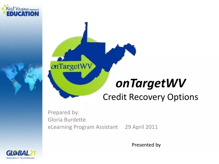 ontargetwv credit recovery options