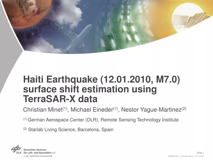 haiti earthquake 12 01 2010 m7 0 surface shift