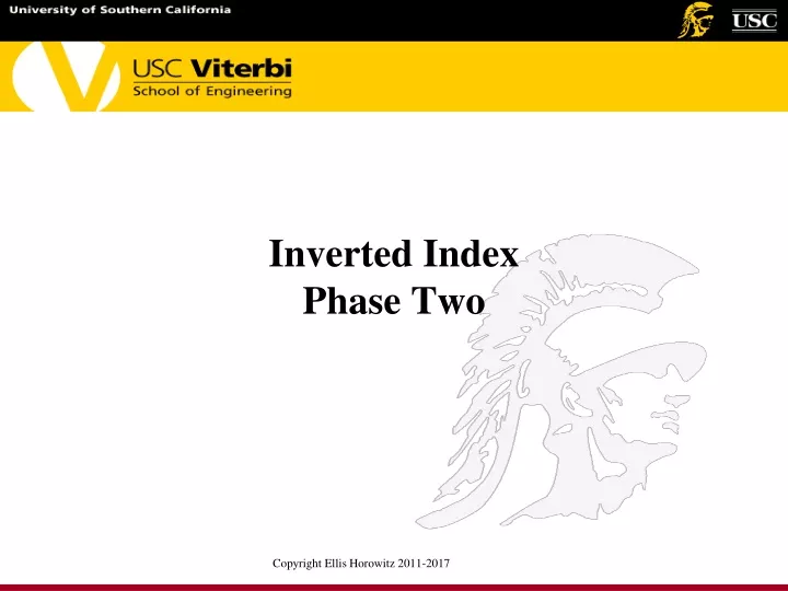 inverted index phase two