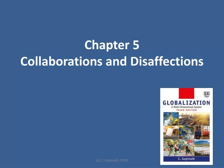 chapter 5 collaborations and disaffections