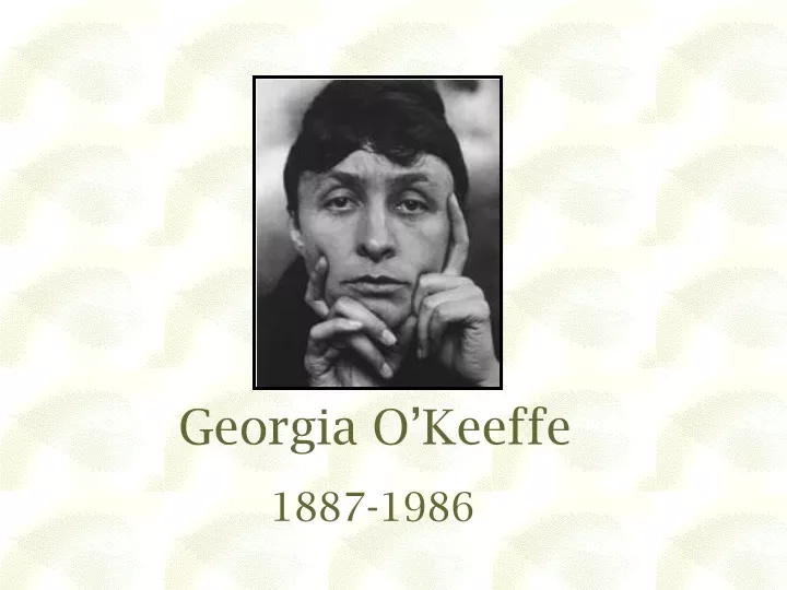 georgia o keeffe