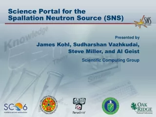 Science Portal for the Spallation Neutron Source (SNS)