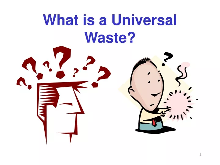 what is a universal waste