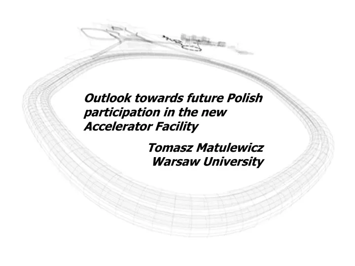 outlook towards future polish participation