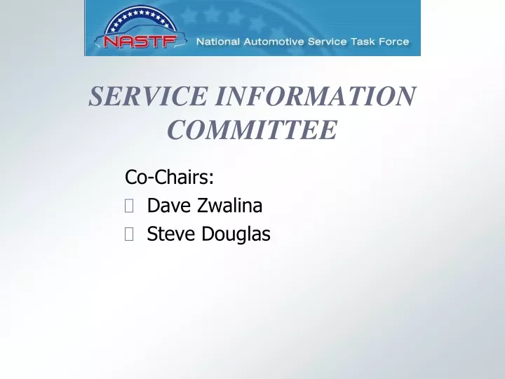service information committee