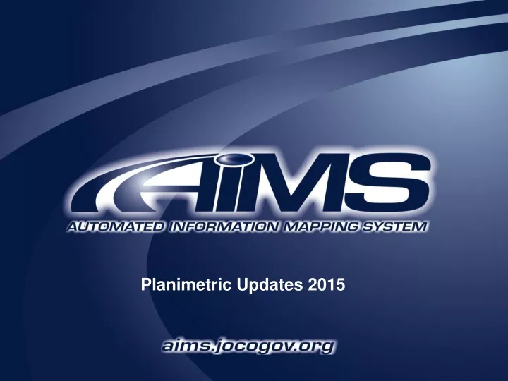 planimetric updates 2015