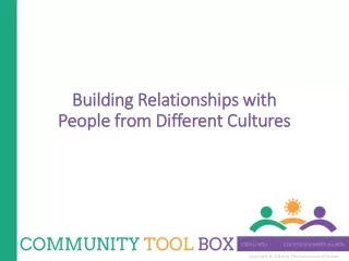 Building Relationships with People from Different Cultures