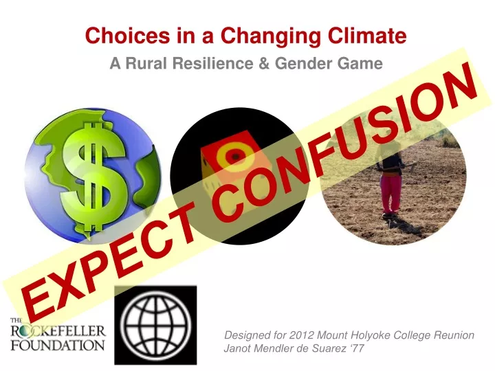 choices in a changing climate a rural resilience