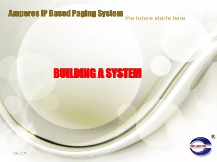 building a system