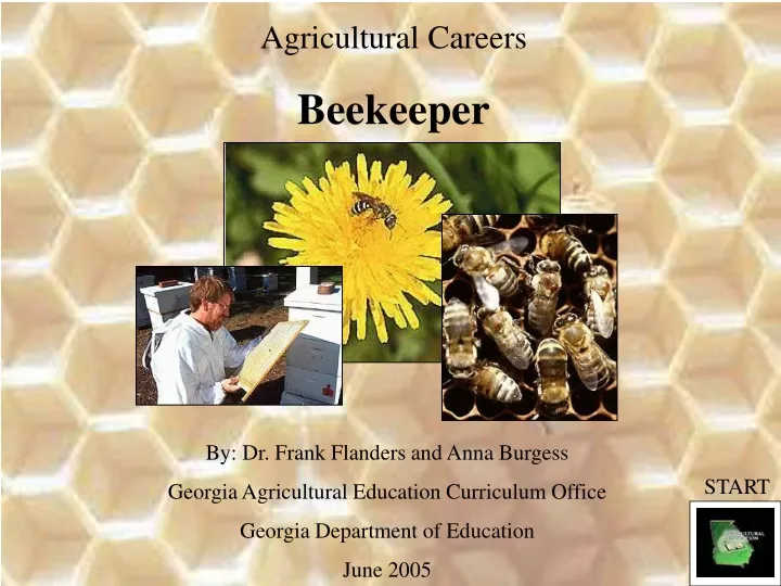 agricultural careers beekeeper