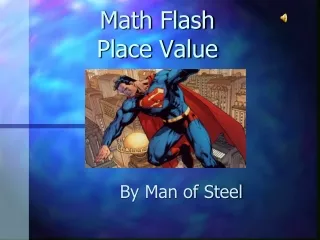 Math Flash Place Value