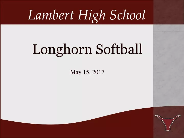 longhorn softball