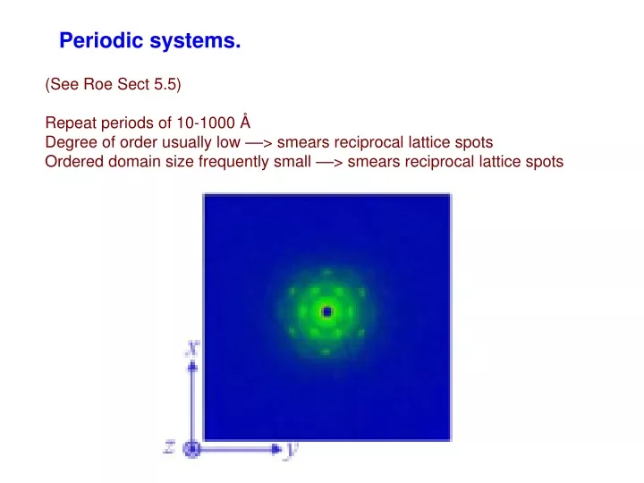 periodic systems