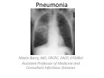 Pneumonia - slide 1