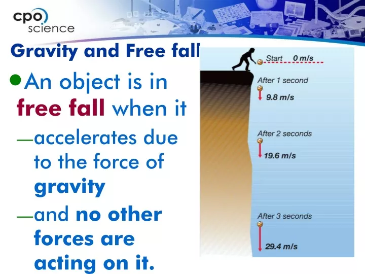 gravity and free fall