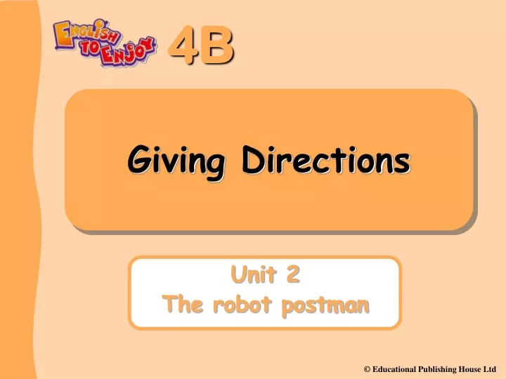 unit 2 the robot postman