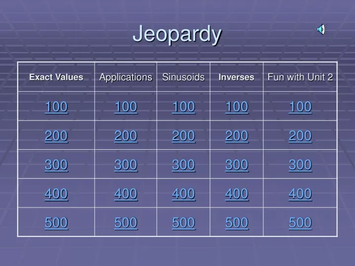 jeopardy