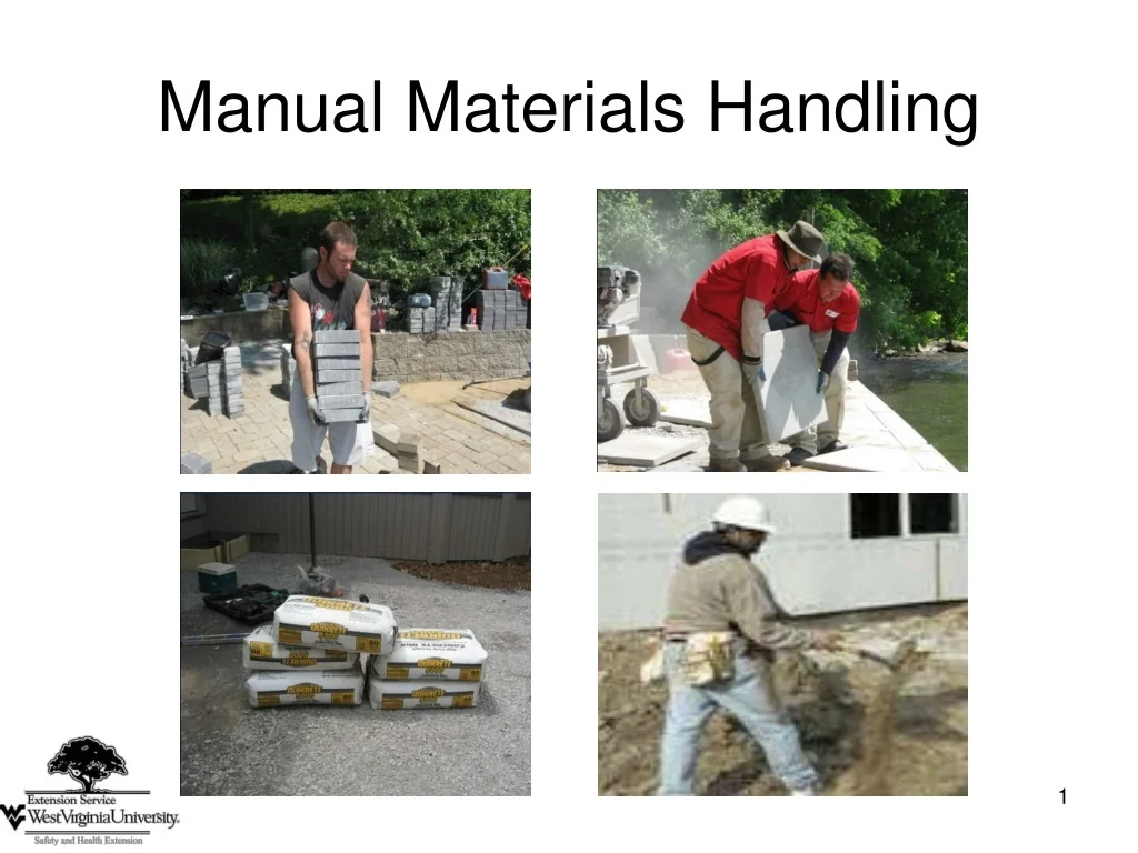 PPT - Safe Manual Materials Handling Guide PowerPoint Presentation ...