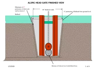 ALDRC HEAD GATE FINISHED VIEW