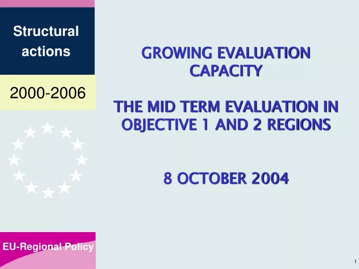 growing evaluation capacity the mid term