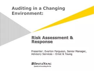 Risk Assessment &amp; Response