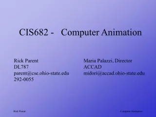 CIS682 -   Computer Animation