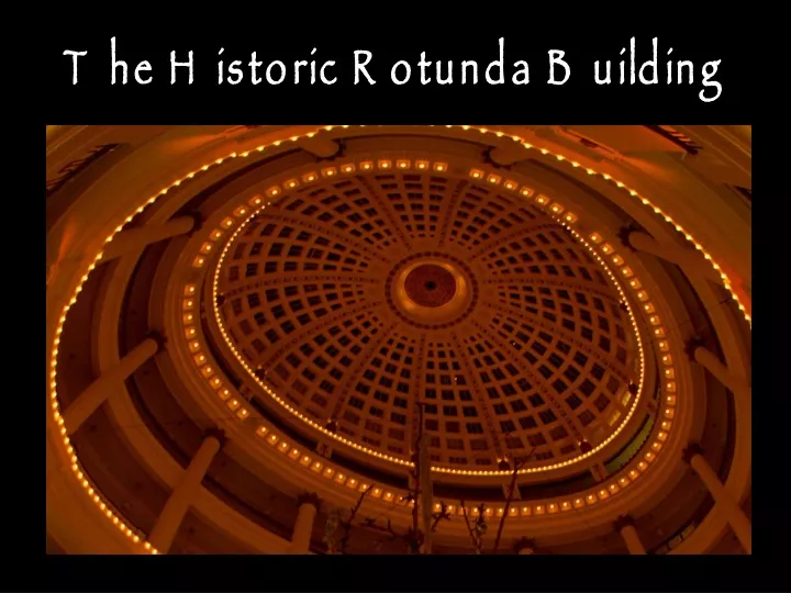 the historic rotunda building