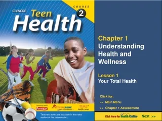 Chapter 1 Understanding Health and Wellness