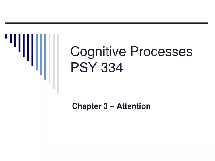 cognitive processes psy 334